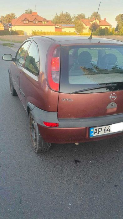 Opel Corsa C 1.0 benzyna zarejestrowana na Ukrainie, sprawny