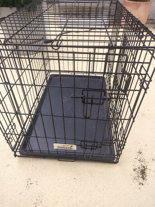 Outech Jaula de Metal para cães (M)