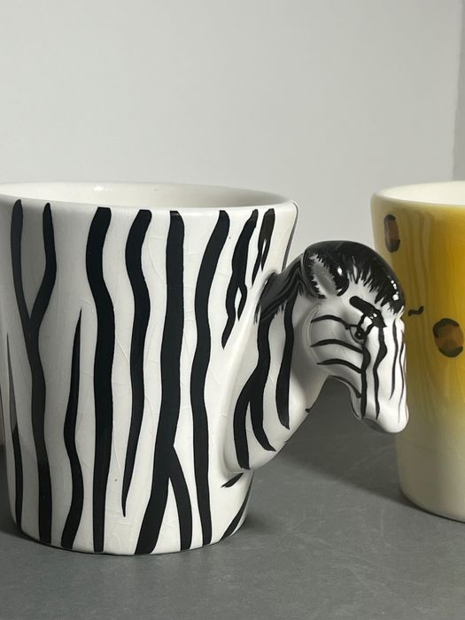 Kubki emalia motyw Safari x3