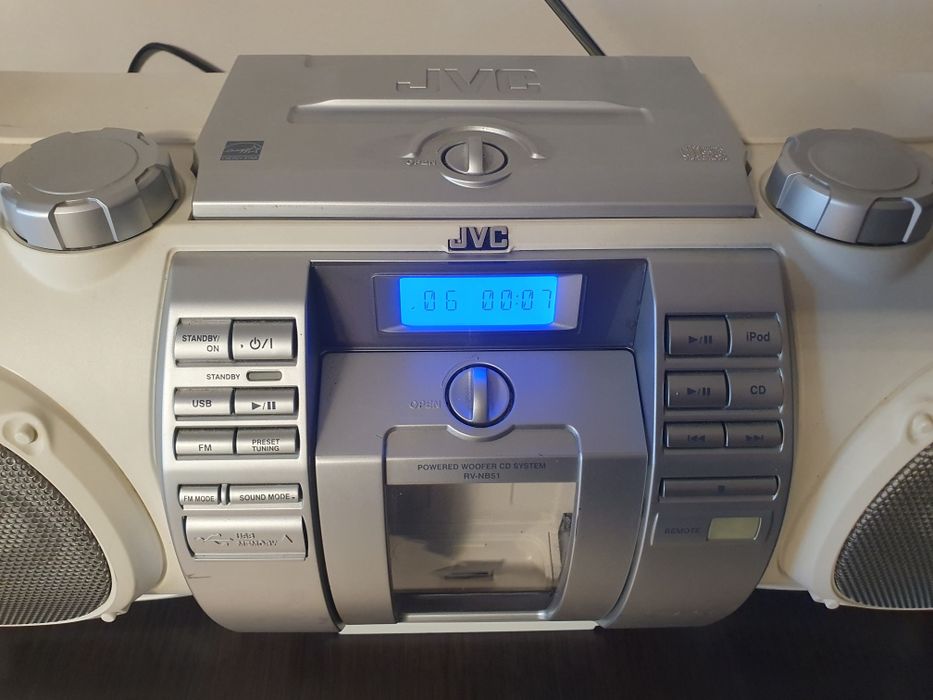 JVC RV-NB51 bombox woofer usb mp3 ipod