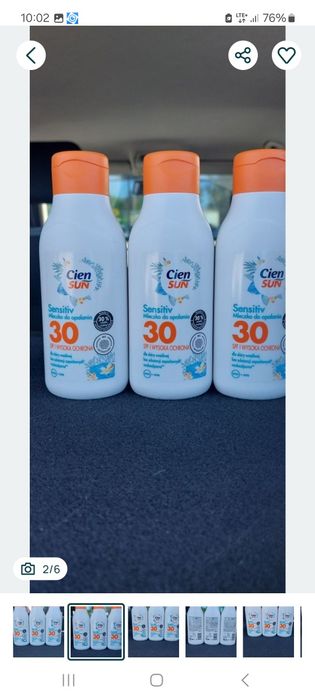 Mleczko SPF 30-250ml cena za 3 sztuki