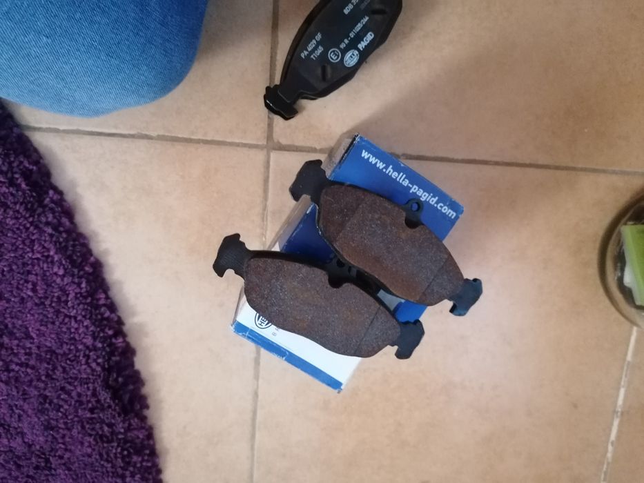 Pastilhas travão novas