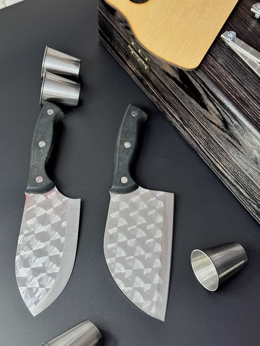 Набір шампурів в кейсі BS97 Шампура для шашлыка в кейсе на подарок