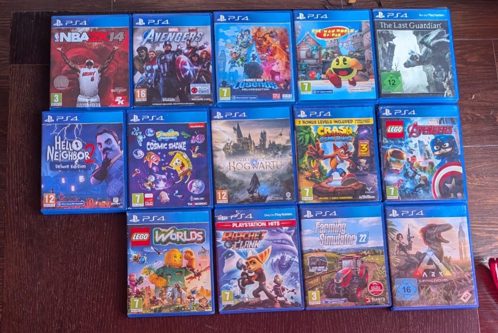Gry na PlayStation 4 i 5 większość nowa