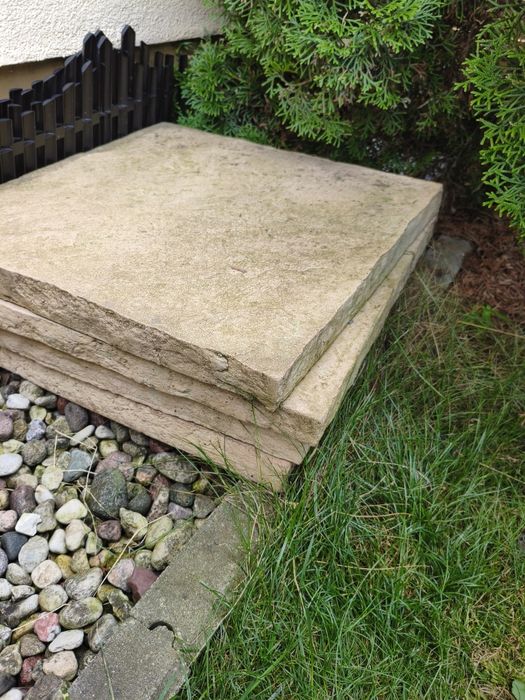 Płyta tarasowa Realit żółta 45x45x4 cm Bruk-Bet