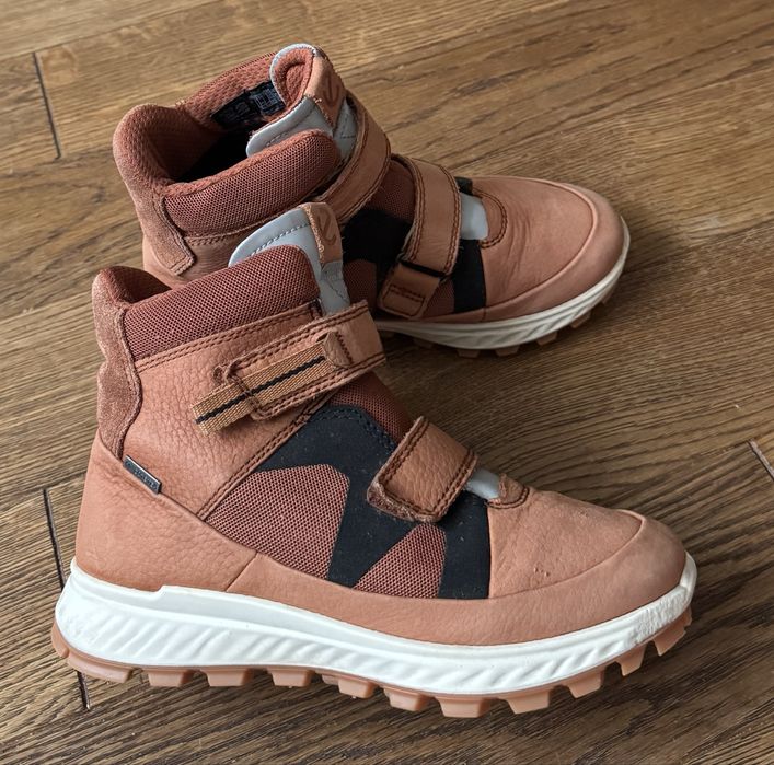 Ecco зимові черевики Gore-tex р.33(21,5 см)