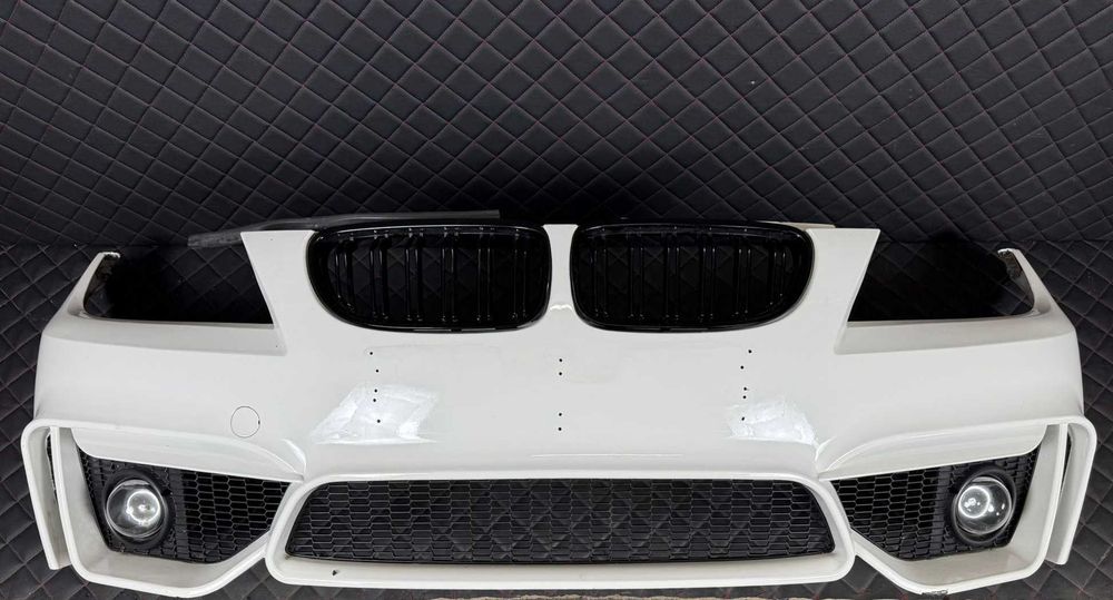 BMW 3 E90 E91 LIFT LOOK M4 Zderzak Przedni Przód Kompletny Lakier 300