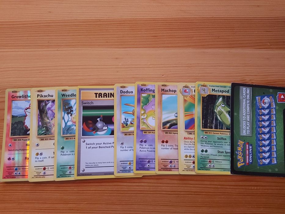 Pokemon Karty Original ENG