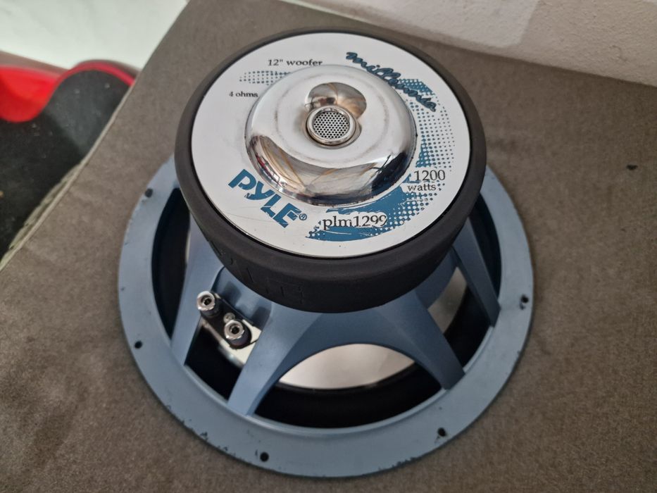 Pyle PLM 1299 skrzynia basowa subwoofer tuba Głośnik 30 cm Moc 600 Rms 4 ohm Car Audio