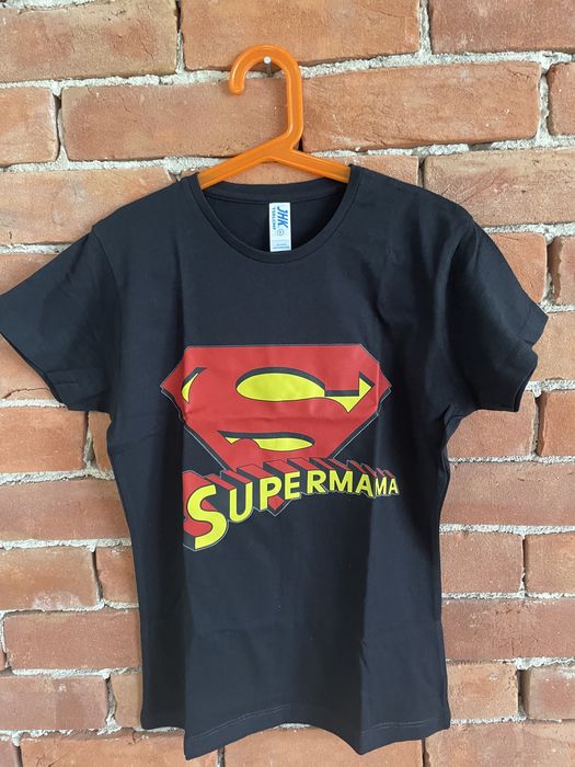 Dzien Matki - Podkoszulka Super Mama rozmiar S - prezent dla mamy