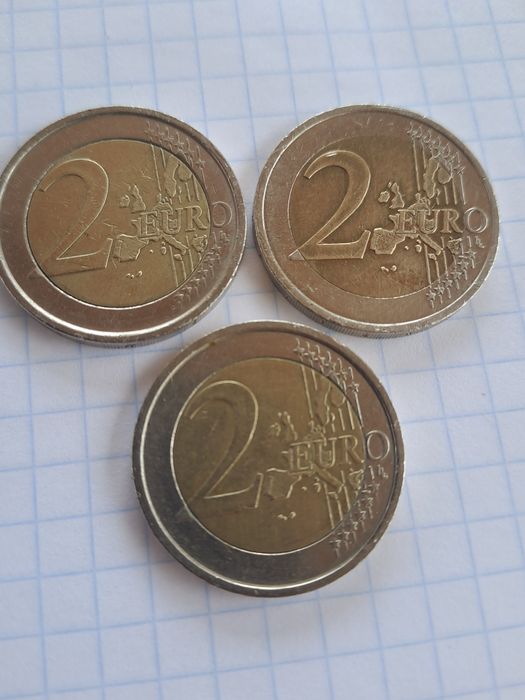Монета 2 евро 2002 год