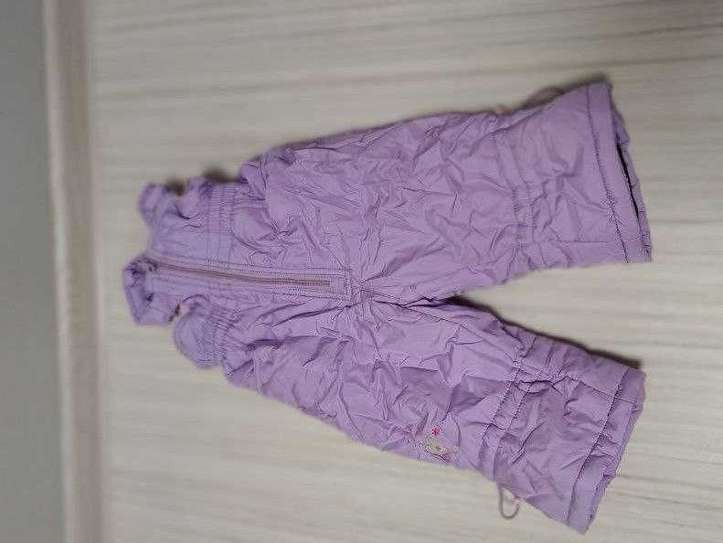 Дітячий зімовий камбінезон розмір 1-2 роки. на 74см.