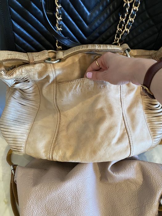 Роскошная сумка Liebeskind Berlin винтаж Германия 80-90гг кожа