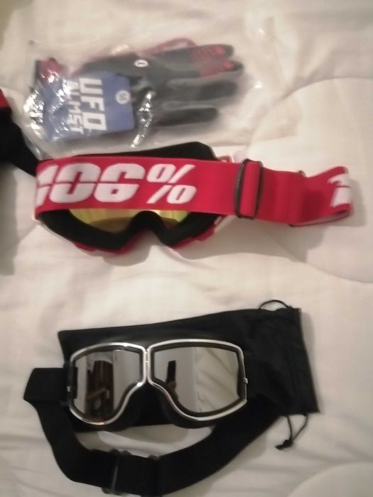 Equipamento para motociclista tudo novo.