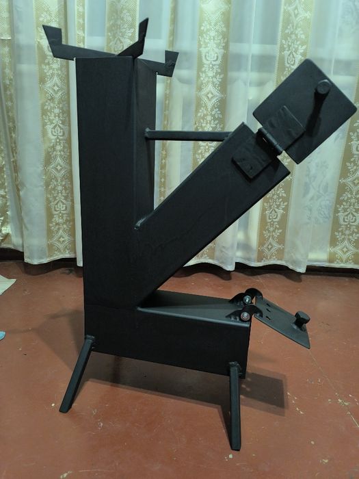 Продам ракетну- турбо піч (мобільна, економна, бездимна)