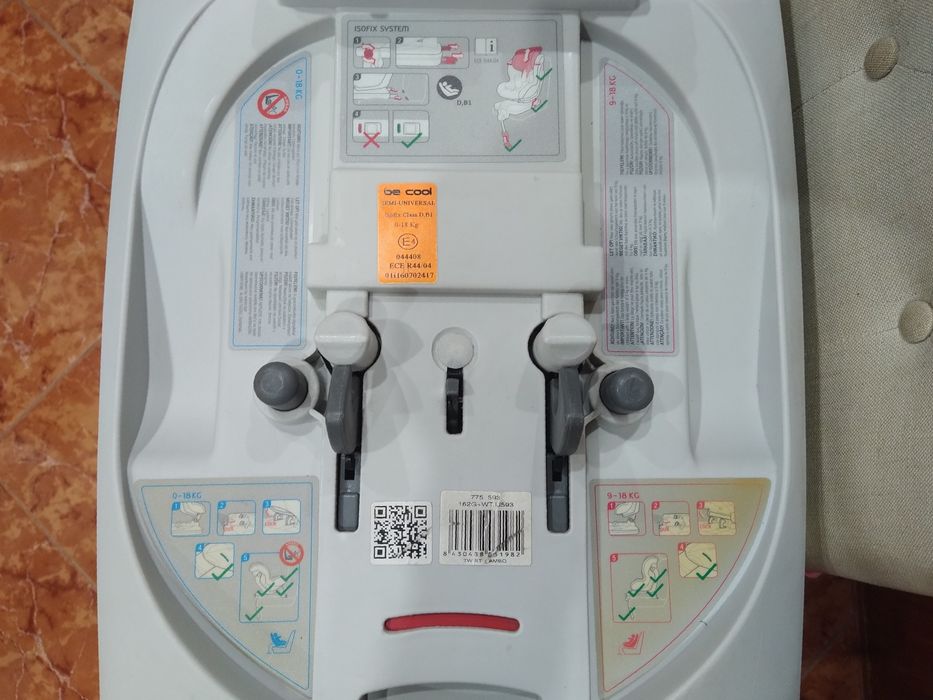 Cadeira Auto Twist Isofix 0-18kg carro casa quarto apartamento vivenda