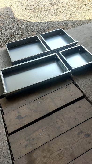 Szuflada stalowa na wymiar szuflady warsztatowe  bhp do warsztatu