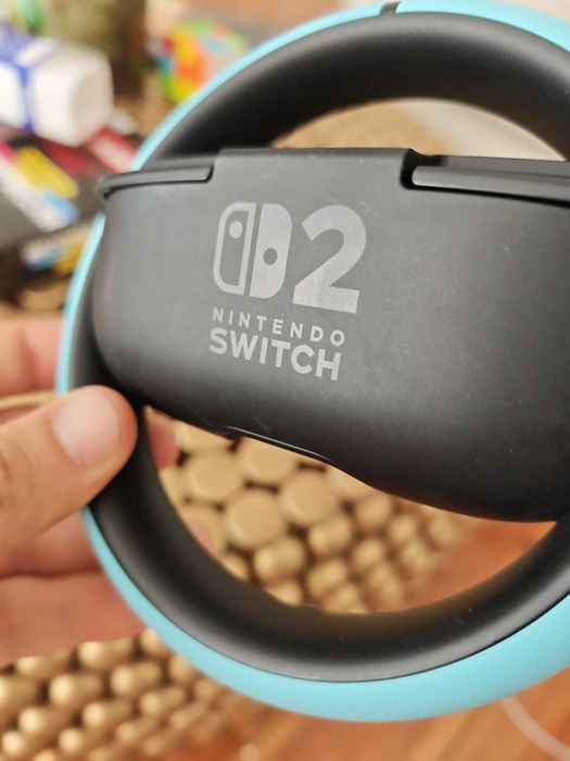 Nintendo Switch 2 Joy-Con Steering Wheel (Blue)