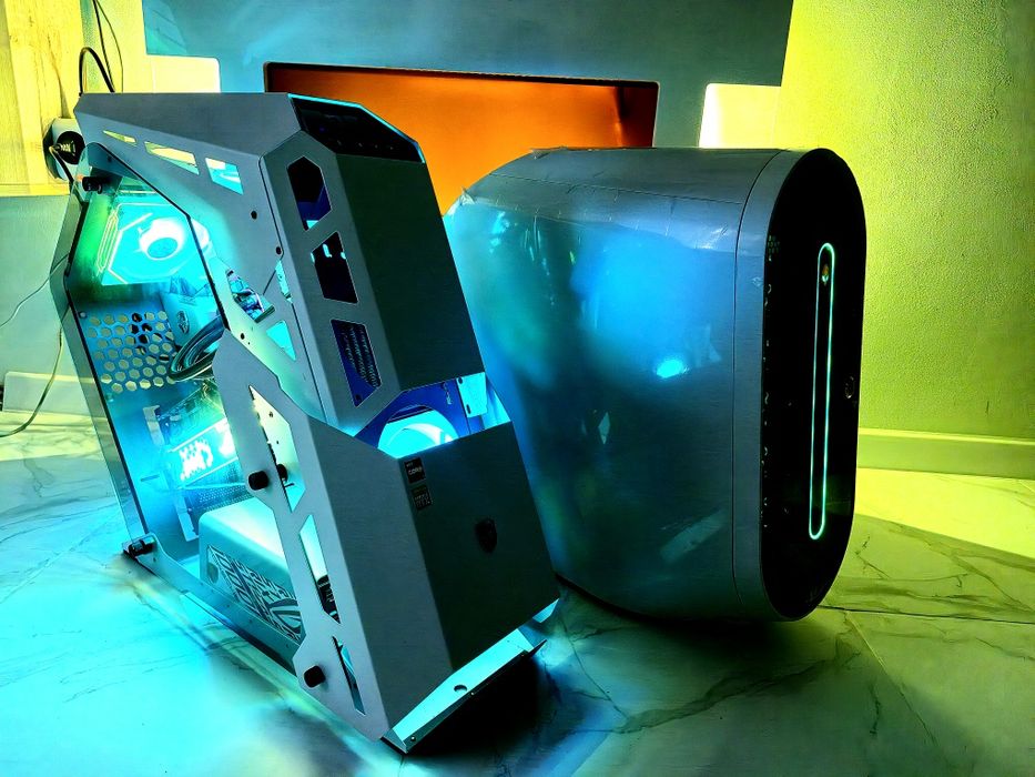 Новий корпус +СВО 310W TDP Alienware Aurora R13 Lunar Mod mATX iTX