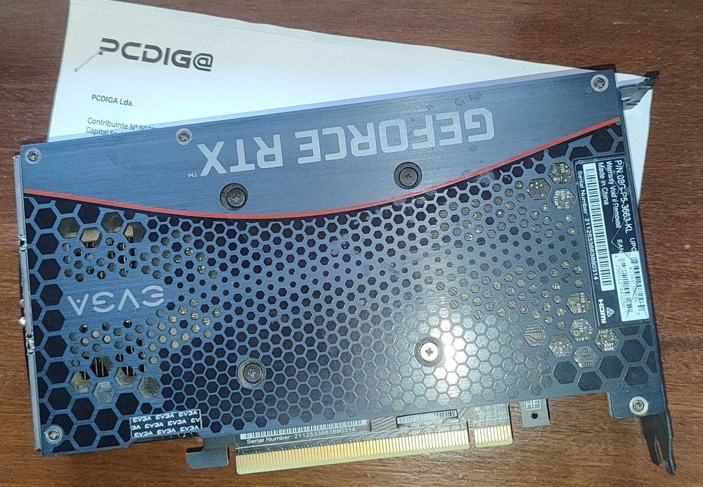 Nvidia EVGA RTX 3060 Ti - Versão LHR