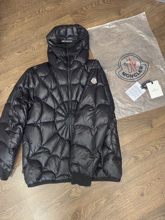 Куртка пуховик Moncler Spider Puffer black