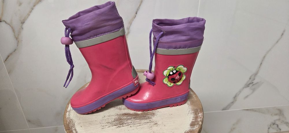 Kalosze dla dziewczynki z biedronką  20-21