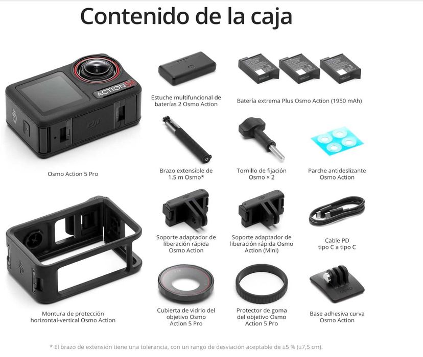 DJI Osmo Action 5 Pro Pack Aventura Selado