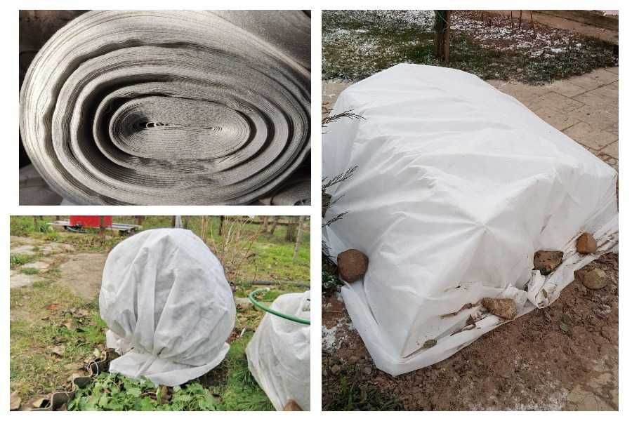 Геотекстиль термофіксований щільністю 100, 120, 150, 200г/м2