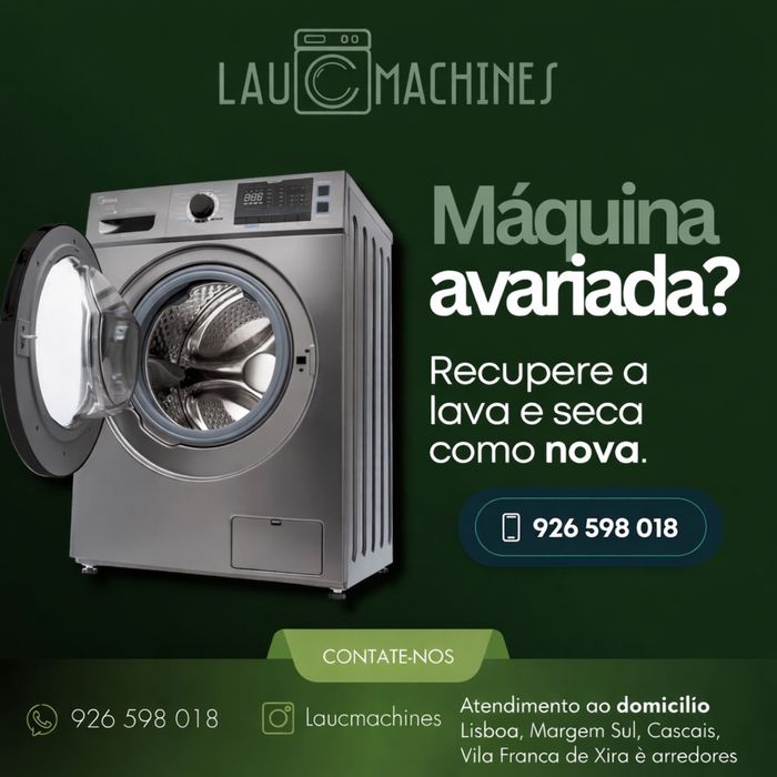 Reparação Máquina de Lavar em Lisboa – Rápido e ao Domicílio