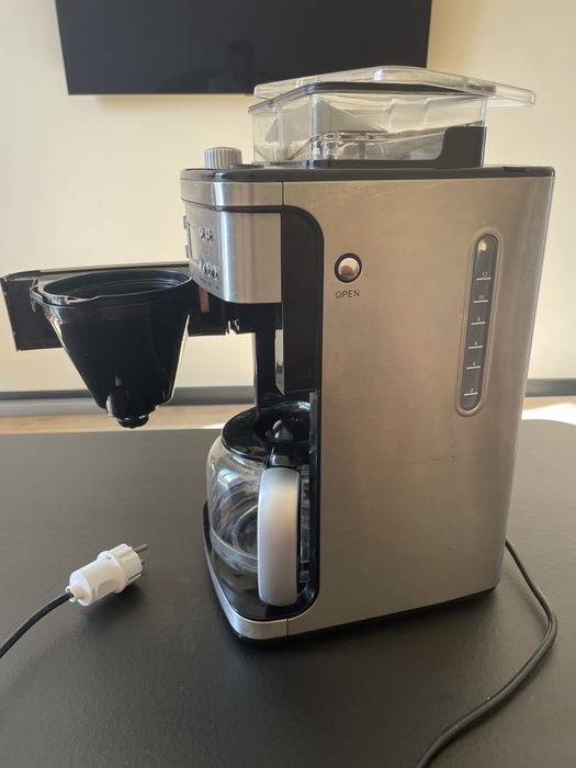 Кавоварка, кавомашина AndrewJames з гріндером для зерен