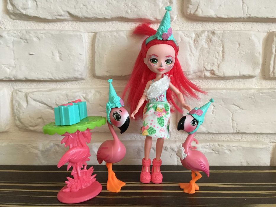 Lalka Enchantimals Flamingi