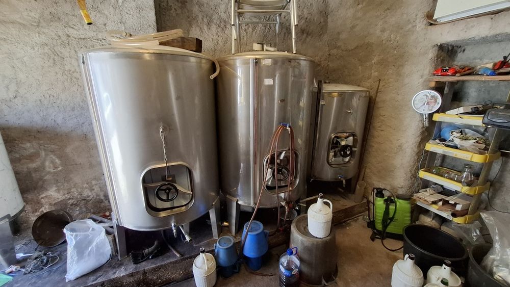 Tanques Inox para vinho