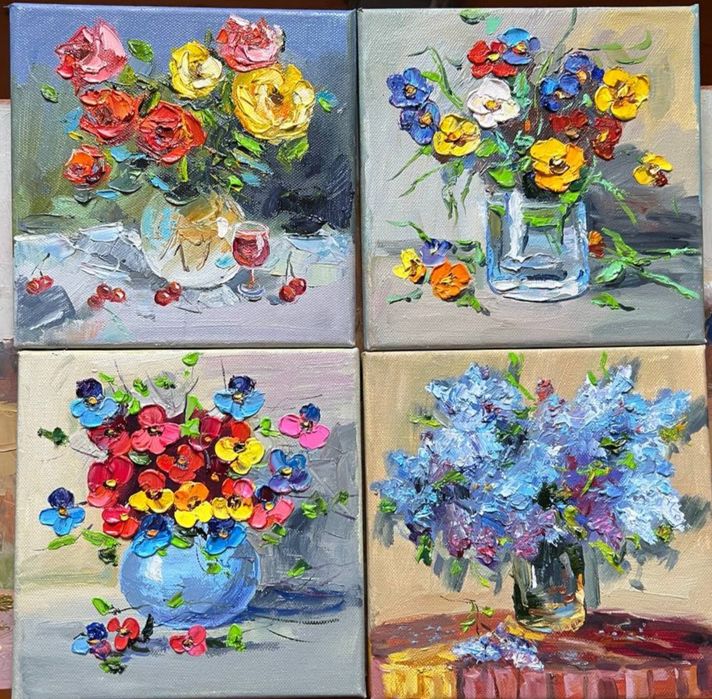 Картина Живопис Пейзаж Нарморт Етнопейзаж