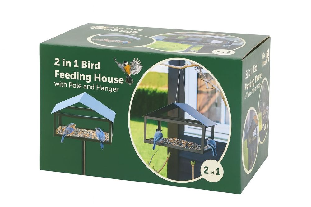 Karmnik dla ptaków 2w1