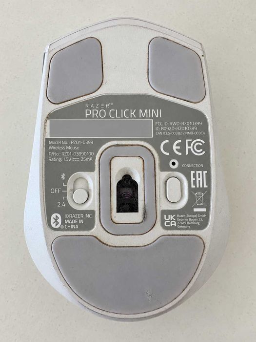 Rato Razer Pro Click Mini AVARIADO — para peças ou reparação