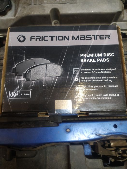 Задние колодки mazda 626 FRICTION MASTER MKD892