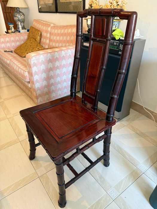 Mesa de Jantar Chinesa + 6 Cadeiras