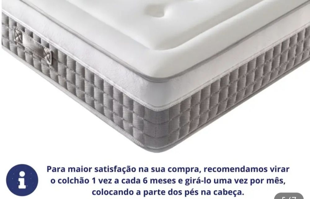 Colchão espuma de memória