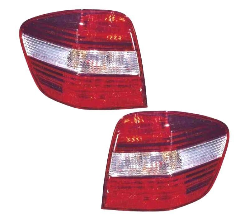 FAROLINS MERCEDES ML W164 05-08 LADO CROMADO