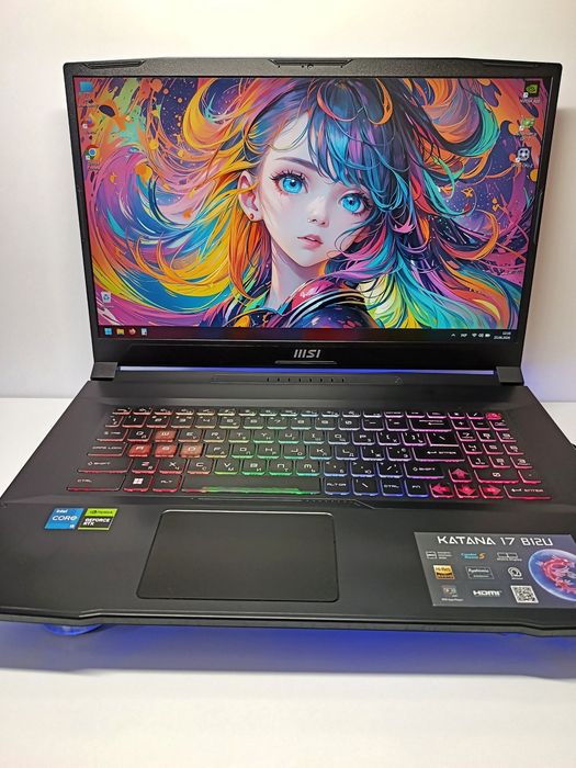 144 Hz 17.3'' Новий Ігровий MSI Katana 2025 [i5-12450H\RTX 3050 75W\DDR5 16GB] 8 Cores Ноутбук