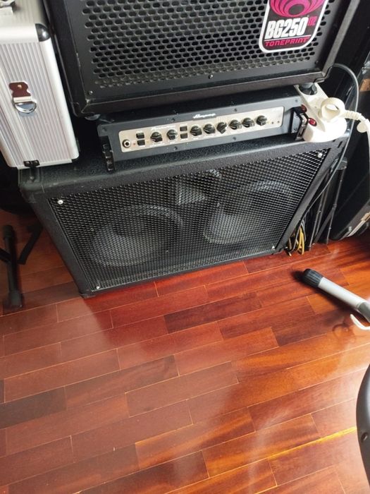 Coluna e amplificador