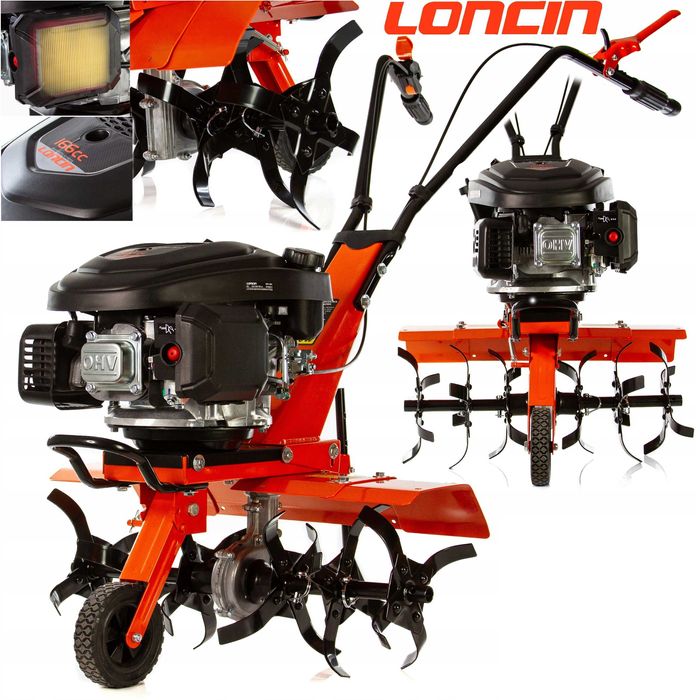 GLEBOGRYZARKA SPALINOWA Kultywator do Ziemi szeroka CZTEROSUW Loncin