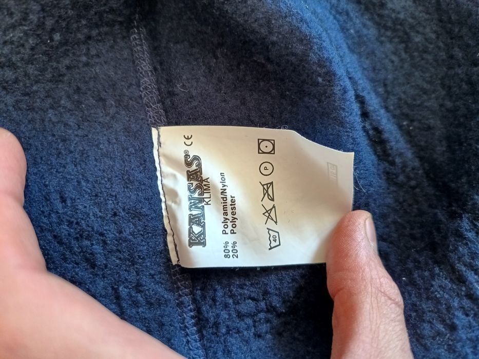Bluza robocza męska Kansas Wenaas roz. XL XXL ciepła gruba super stan