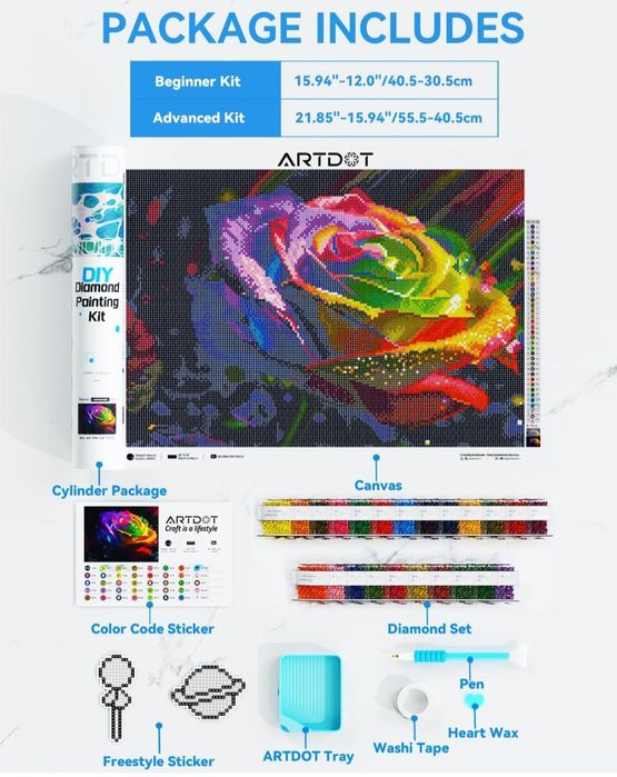 ARTDOT 5D Zestaw do diamentowego malowania