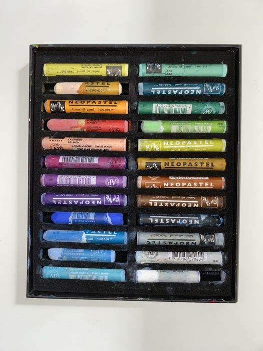 Neopastel Caran d’ache 24 Cores