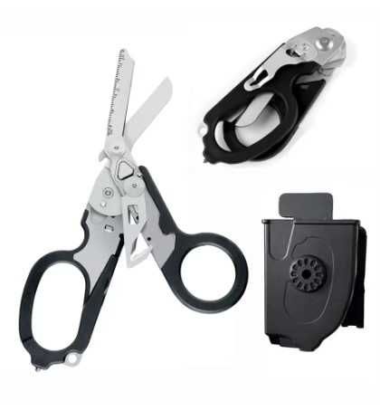 Nożyczki taktyczne, ratunkowe ze stali nierdzewnej. Multitool.