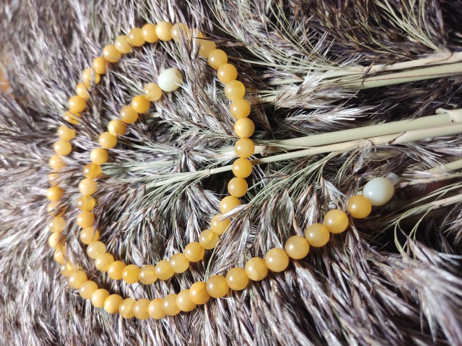 Бусы из натурального янтаря