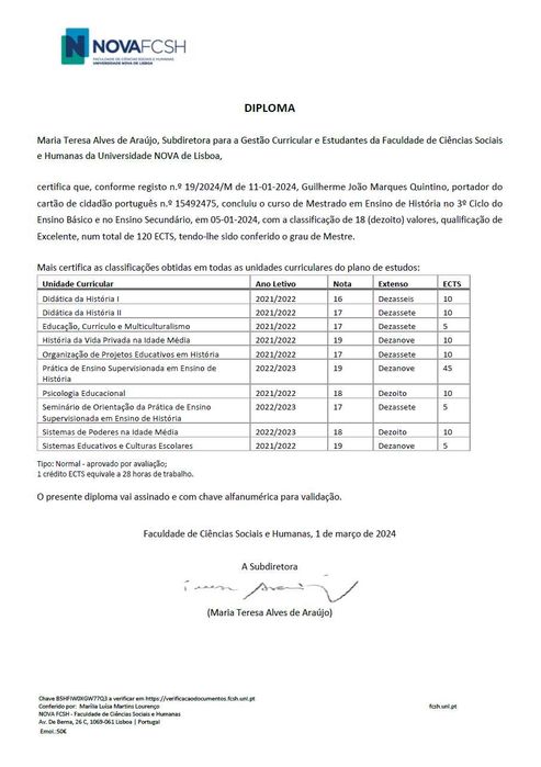 Explicação de História para 3º Ciclo e Secundário_Preparação de Exame