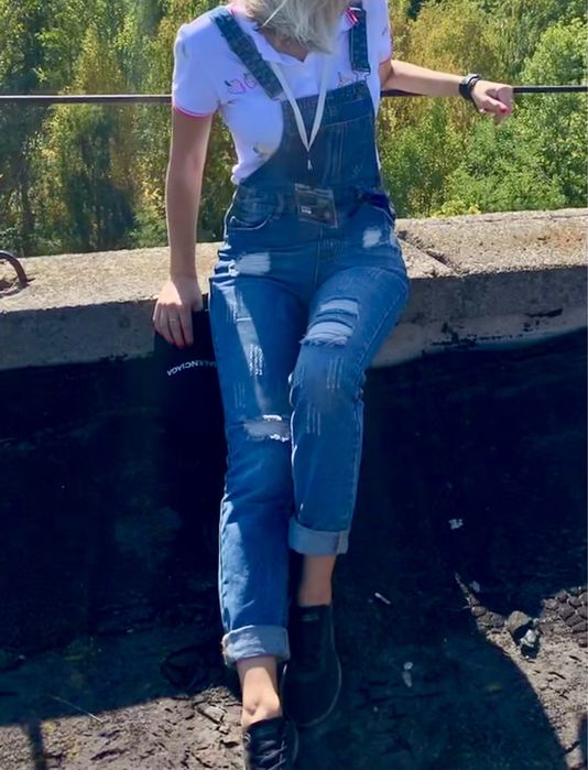 Комбинезон джинсовий s oodji