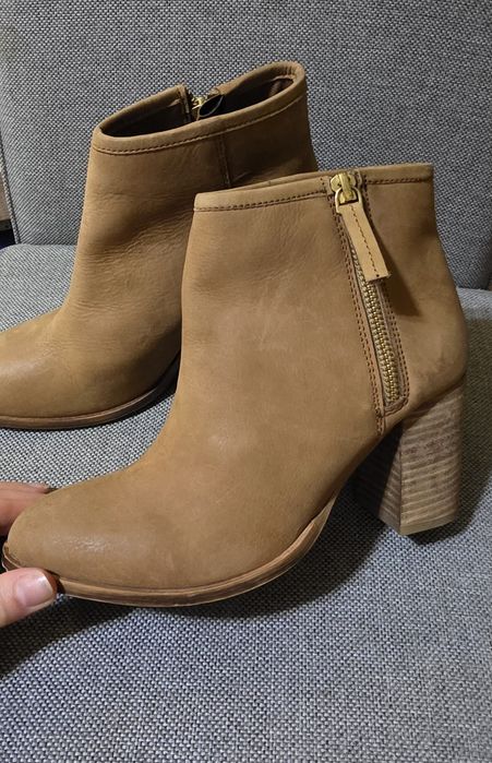 Asos botki skórzane skóra naturalna 38 na jesien